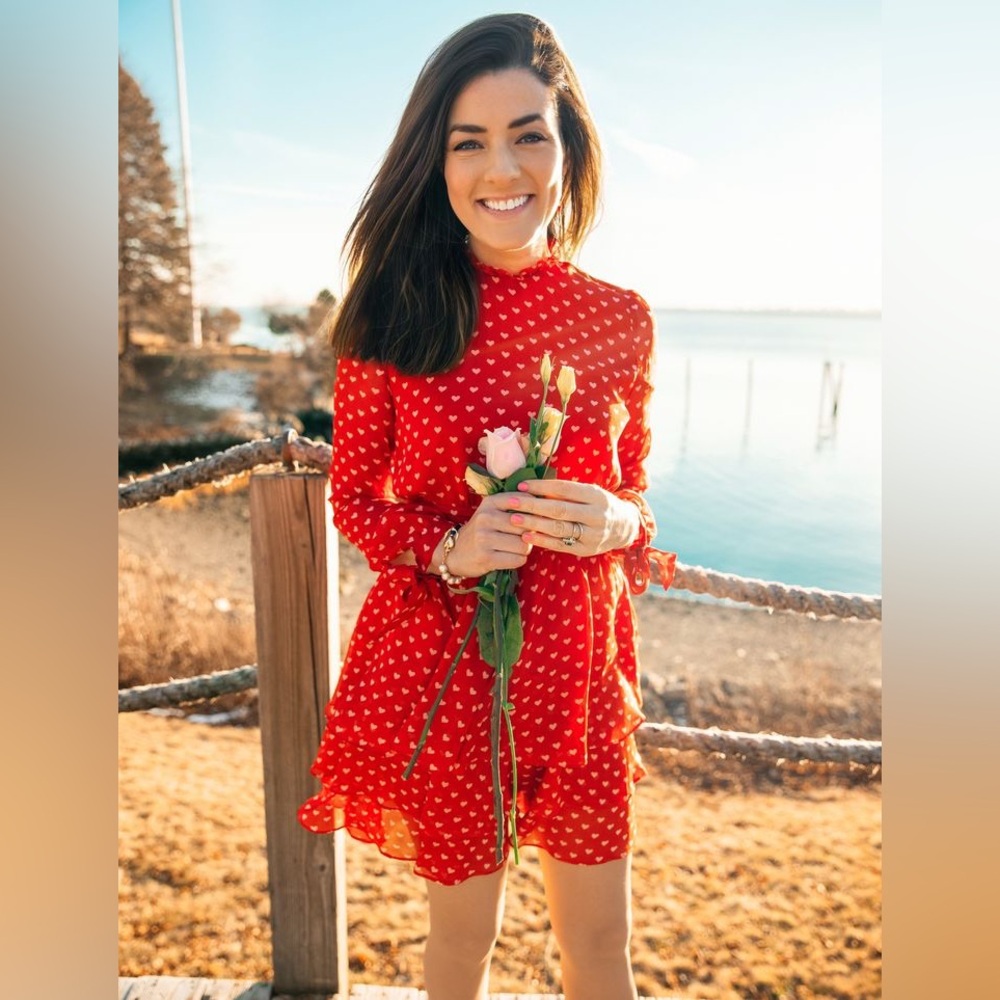 Kiel James Patrick 100% Silk Sweetheart Dress